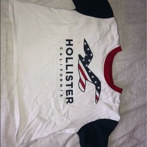 Hollister USA crop top!❤️
